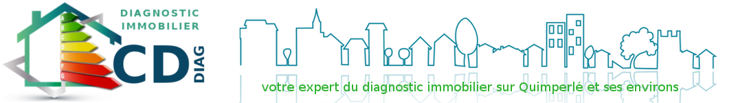 Logo représentant C.D Diag, Diagnostiqueur immobilier Quimperlé, Lorient et sa région